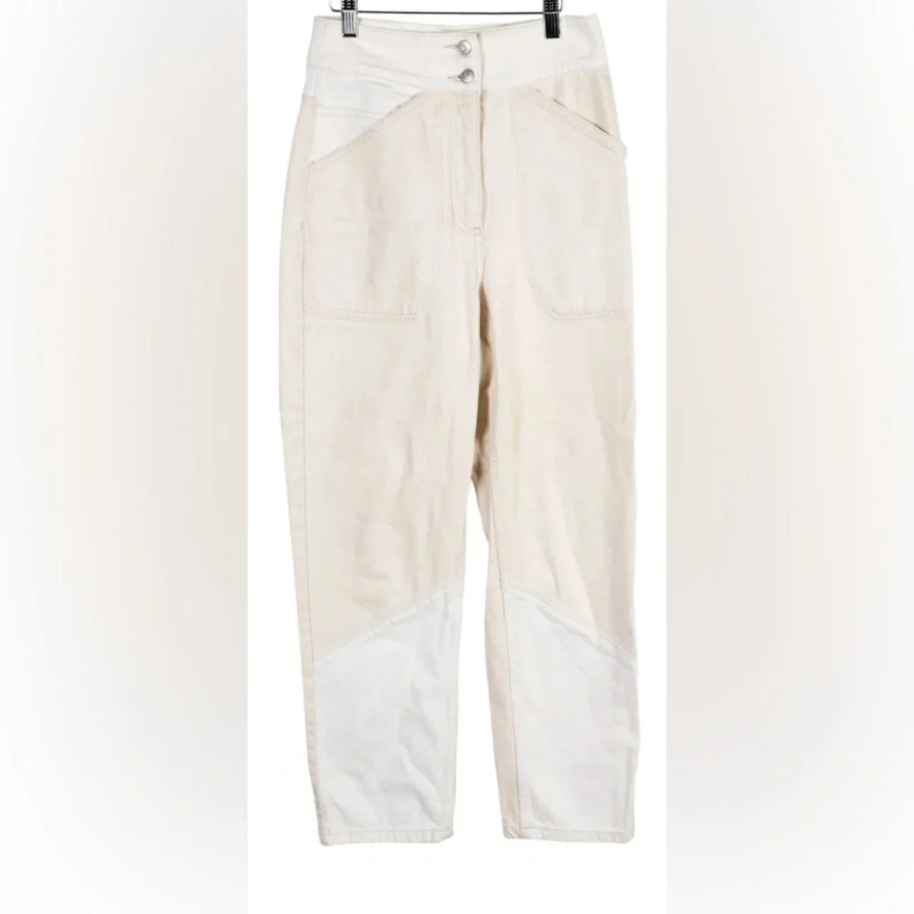 ba&sh High-Rise Straight Leg Jeans size 0